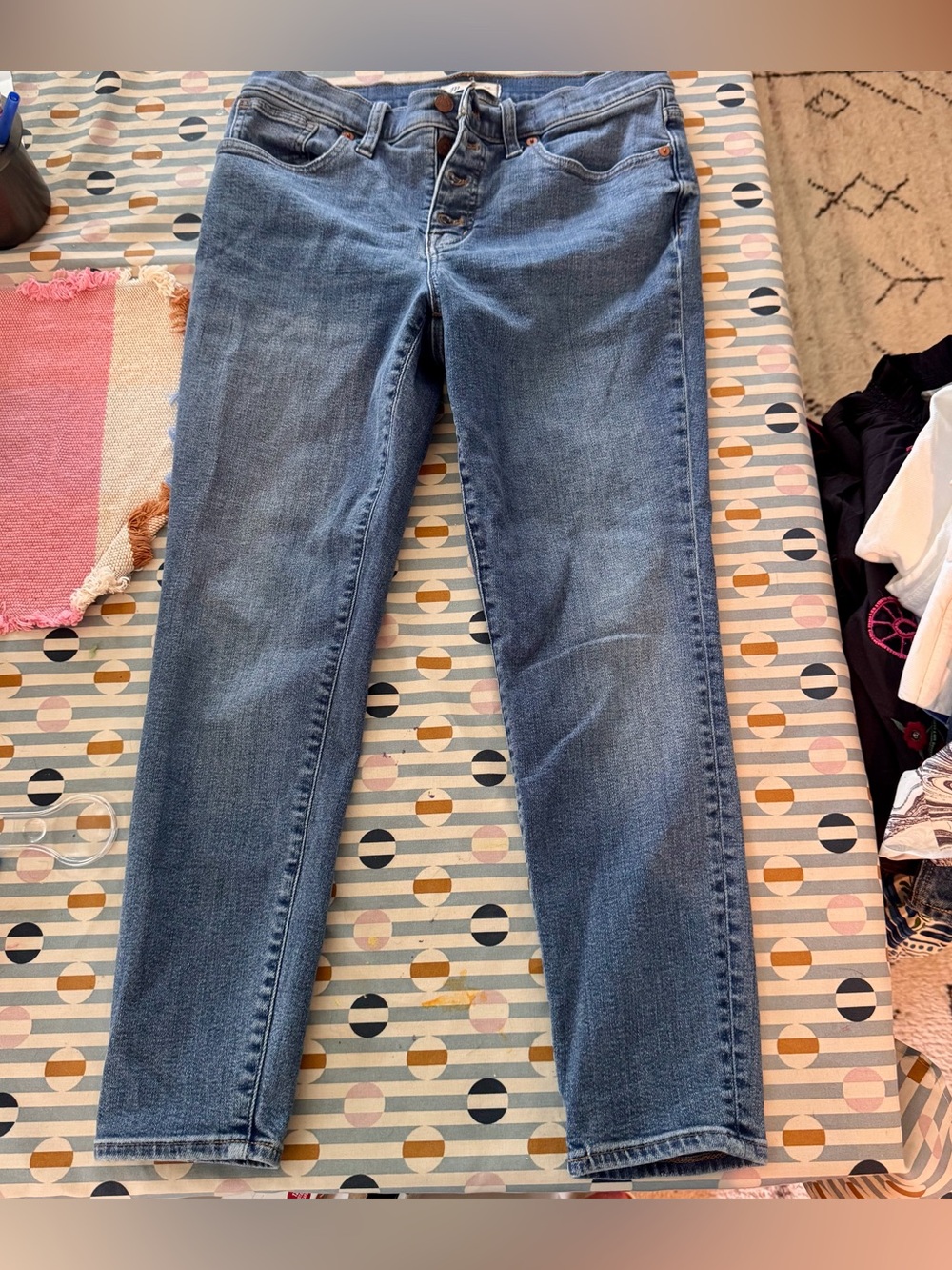 Madewell 9” mid-rise skinny crop